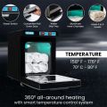 2 in 1 Hot Towel Warmer and UV Treated Hygienic Cabinet UV Hot Towel Warmer Cabinet Hot Bath Towel Warmer for Hair Beauty Salon. 