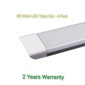 Led Tube Set 60 Watt 4 Feet 2 Years Warranty White Colour - Light. 