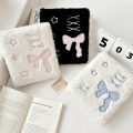 A6 Binder Photo Album Bowknot Plush Photocard Holder Collect Book Album Notebook SUPER BABY. 