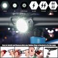 BUCKLOS Bike Light Set Rechargeable Bike Light Warning Taillight LED Waterproof Highlight Taillight Front Rear Bicycle Lamps. 