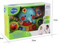 Baby Piano Toys 6 to 12 Months, Musical Toys Elephant Piano Keyboard for Toddlers 1-3, Light Up Educational Electronic Learning Toys Birthday Gift for 1 Years Olds Kids Boys Girls.
