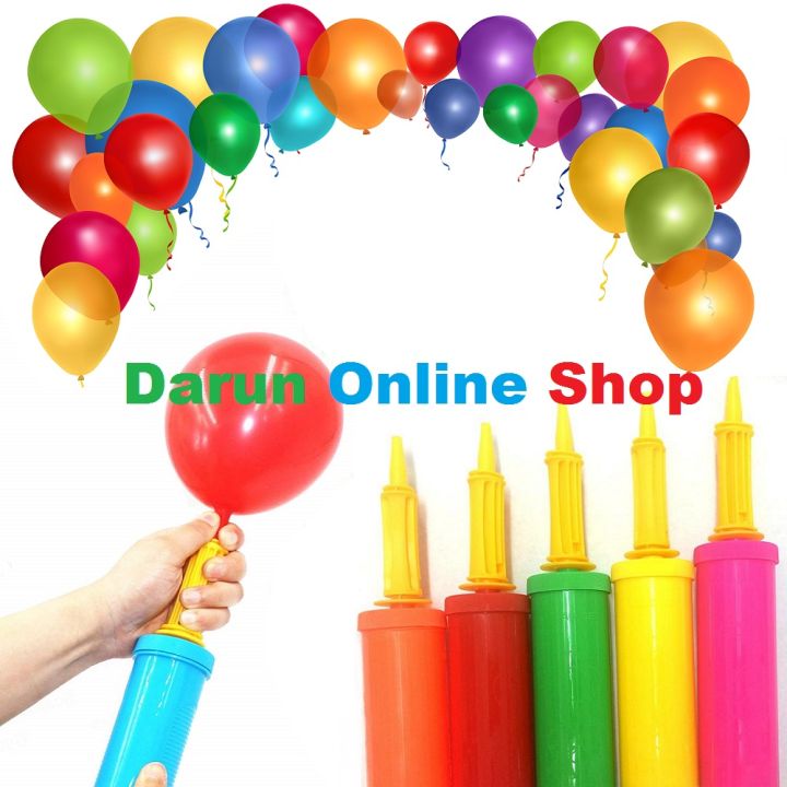 Darun%20Balloon%20Pumper%20With%2010pcs%20Balloon,%20Balloon%20Inflator%20Air%20Pump%20-%20Image%202