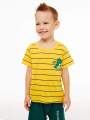 Baby Boy  Summer Short Sleeve T-shirt Tee Shorts 2 Pcs Outfits Set used children baby comfortable T-shirt and pant (. 