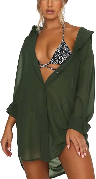 Women's%20Beach%20Cover%20Up%20Loose%20Bikini%20Bathing%20Suit%202025%20-%20Image%204