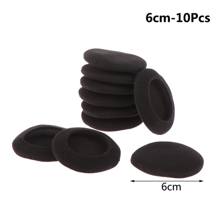 10Pcs%20Thick%20Foam%20Earpads%20Cushions%20Ear%20Pads%203.5/4.5/5.5/6cm%20for%20Earhook%20Round%20Headphone%20Eatop%20-%20Image%204