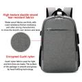 Travel Laptop Backpack, Professional Business Backpack Bag, Slim Lightweight Laptop Bag, Water Resistant School Rucksack for Women Men, Fits 18 Inch Laptop and Notebook-Grey.
