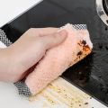 Kitchen Supplies Absorbent Hanging Towel Coral Fleece Tea Towel Microfiber Cleaning Towel.