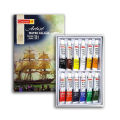 Camel Artist Quality Water Colour Box 5ml, 12 Shades.