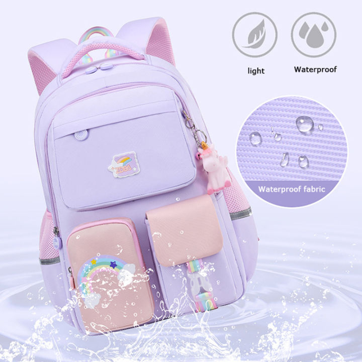 Korean%20fashion%20rainbow%20shoulder%20strap%20school%20bag%20for%20teenagers%20girls%20Children's%20waterproof%20backpacks%20kids%20schoolbags%20mochilas%20-%20Image%203