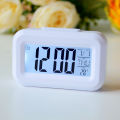 Multifunctional Electronic Clock   Student Dormitory Bedside Electronic Clock with Luminous Temperature Time Little Alarm Clock   Desktop Desk Clock. 