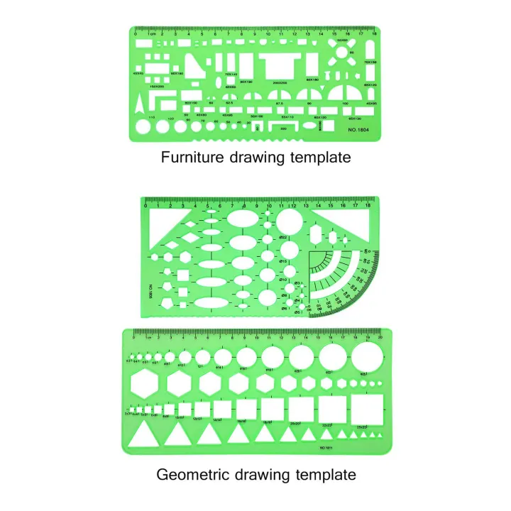 6%20Pieces%20Plastic%20Measuring%20Templates%20Building%20Formwork%20Stencils%20Geometric%20Drawing%20Rulers%20for%20Office%20and%20School,Green(null).%20-%20Image%203