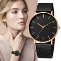 2021 latest fashion Reloj Mujer quartz watch simple watch ladies ladies mesh stainless steel casual bracelet metal girl watch.