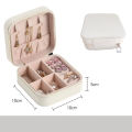 Fashion Portable Travel Accessories Antioxidant Compact Ring Earrings Jewelry Box Jewelry Organizer. 