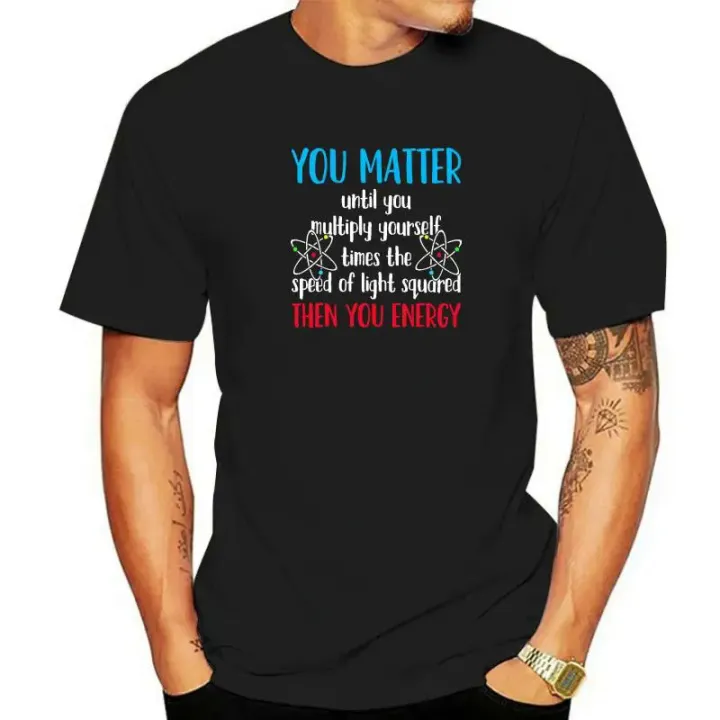 Funny Physics Physicist Physics Student Science Teacher T-Shirt Oversized Outdoor Tops Shirt Cotton T Shirts For Men