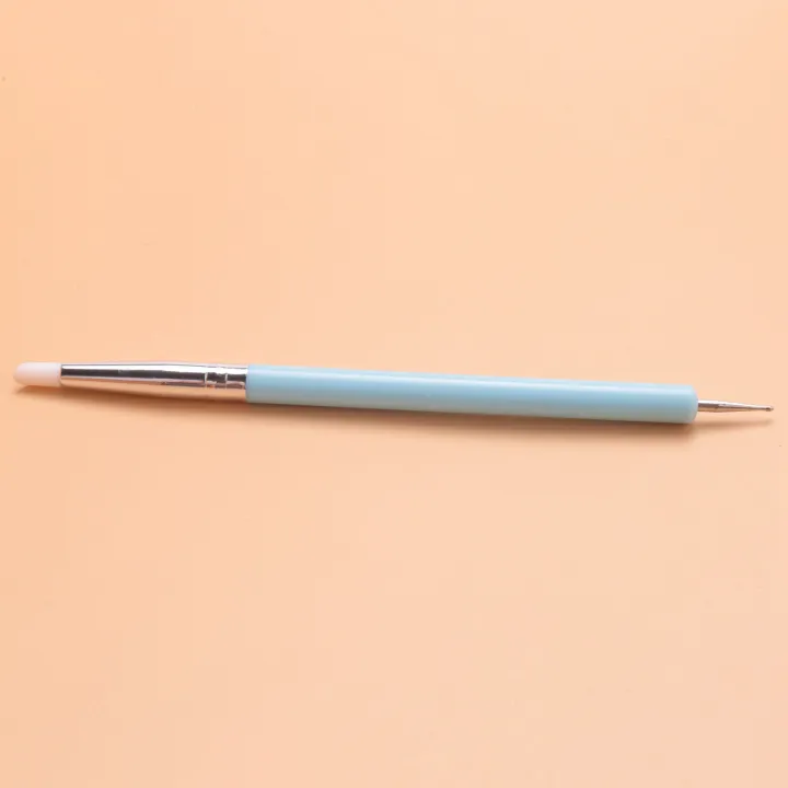 10%20x%202%20Way%20Ball%20Styluses%20Dotting%20Tool%20Silicone%20Color%20Shaper%20Brushes%20Pen%20for%20Polymer%20Clay%20Pottery%20Modeling%20Nail%20Art%20-%20Image%203