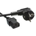 Monitor Power Cord (PC Power Cord/Computer Power Cord/AC Power Cable). 