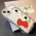 Cute Hello Kitty Case For iphone 15 Pro Case,Clear Phone Cover For iphone 15 Pro Max Case,3D Cartoon For iphone 15 Phone Case. 