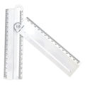 Folding Geometric Drawing Ruler Multifunctional Mathematical Line Circular Drawing Geometry Template Angle Measure Drafting Tool.