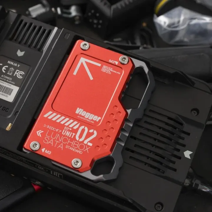 Vlogger%20Photography%20Accessories%20Memory%20Card%20Box%20Aluminum-magnesium%20Alloy%20Card%20Reader%20for%20870%20SATA%20Atomos%20Ninja%20V%20SSD%20Case%20-%20Image%204