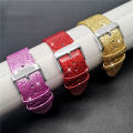 [autismaut] Suitable for Apple Watch Watchband Glitter Lady Couple Apple Watch Strap 1-8iwatch Strap. 
