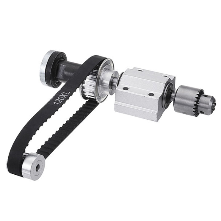 1%20Set%20No%20Power%20Diy%20Woodworking%20Cutting%20Grinding%20Spindle%20Trimming%20Belt%20Small%20Lathe%20Accessories%20for%20Table%20Saw%20&%201Pcs%20775%20Motor%20Base%20Electroplating%20Fixed%20Mounting%20Base%20Machine%20Seat%20-%20Image%202