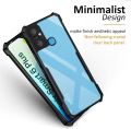 Back Cover for Infinix Smart 6 Plus  (Transparent, Black). 