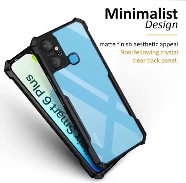 Back%20Cover%20for%20Infinix%20Smart%206%20Plus%20%20(Transparent,%20Black)%20-%20Image%203