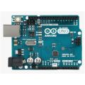 Arduino Uno R3 microcontroller board based on the ATmega328P. 
