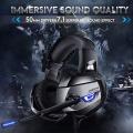 Free Spirit Onikuma K5 Stereo Gaming Headset For Ps4, Xbox One, Pc, Enhanced 7.1 Surround Sound Noise Cancelling Mic Headphones For Nintend Switch Laptop. 