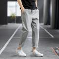Men's Summer Spring Casual Fashion Quick Dry Breathable Solid color Pants Male Lightweight Street Fitness Joggers Trousers. 