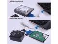 DTECH USB 2.0 to 2.5 / 3.5 SATA Hard Drive SSD Adapter Cable with Power Supports SATA.