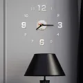 3D Wall Clock Mirror Wall Stickers Creative DIY Wall Clocks Removable Art Decal Sticker Home Decor Living Room Quartz. 
