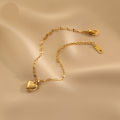 Heart Shaped Pendants Bracelet For Women. 