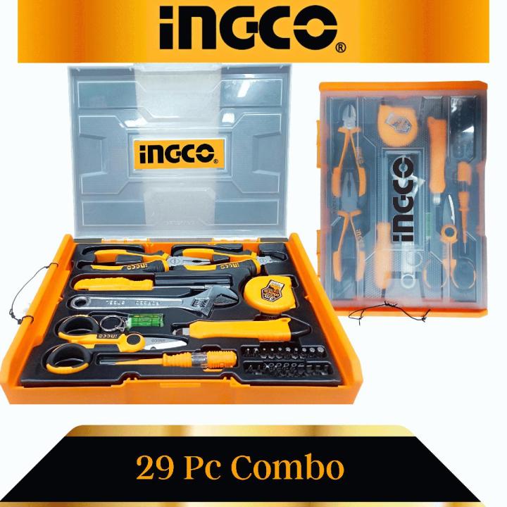 INGCO 29 Pc Hand tools Set Combo (100% Original) Free Gift | Daraz.com.bd