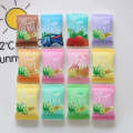 Resin square plum candy DIY jewelry hair accessories, handmade materials, shoe buckles, fan decoration accessories. 