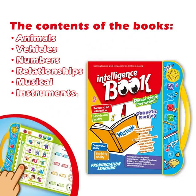 Kids%20intelligence%20study%20book%20education%20Touch%20Reading%20Sound%20English%20learning%20Book%20E-book%20-%20Image%203