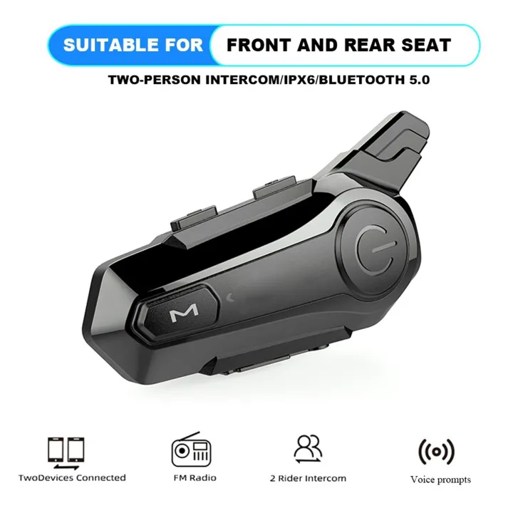 NXFDSIOZ%202X%20Motorcycle%20Wireless%20Helmet%20Intercom%20Outdoor%20Riding%20Bluetooth%20Headset%20with%20Super%20Noise%20Reduction%20E1%20-%20Image%205
