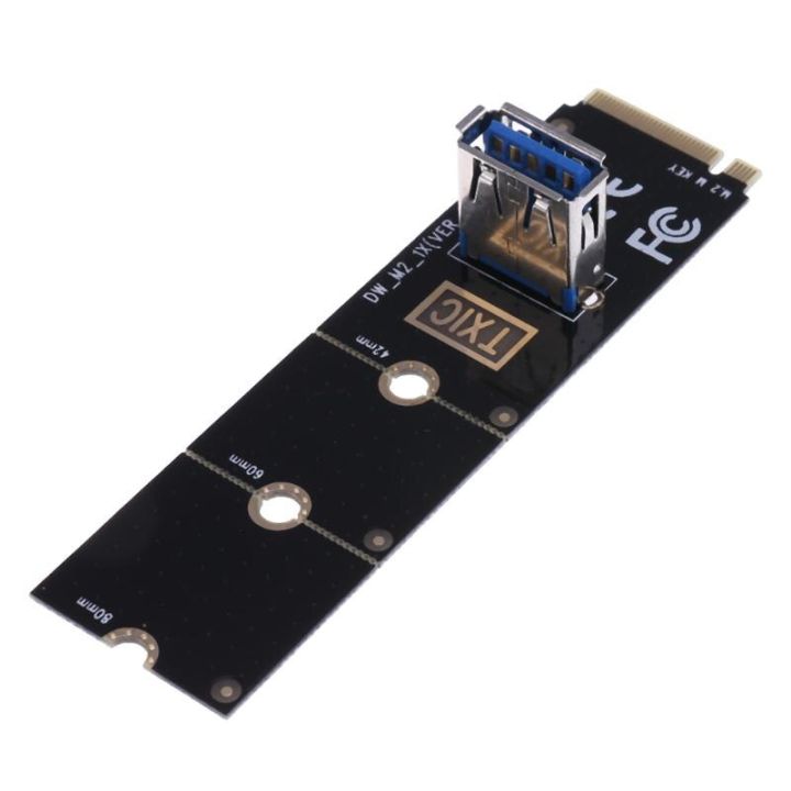 NGFF%20M.2%20to%20USB%203.0%20PCI%20Express%20Converter%20Adapter%20Graphic%20Video%20Card%20Extender%20M2%20to%20PCI-E%20PCIe%20X16%20Slot%20Transfer%20Mining%20Riser%20-%20Image%203