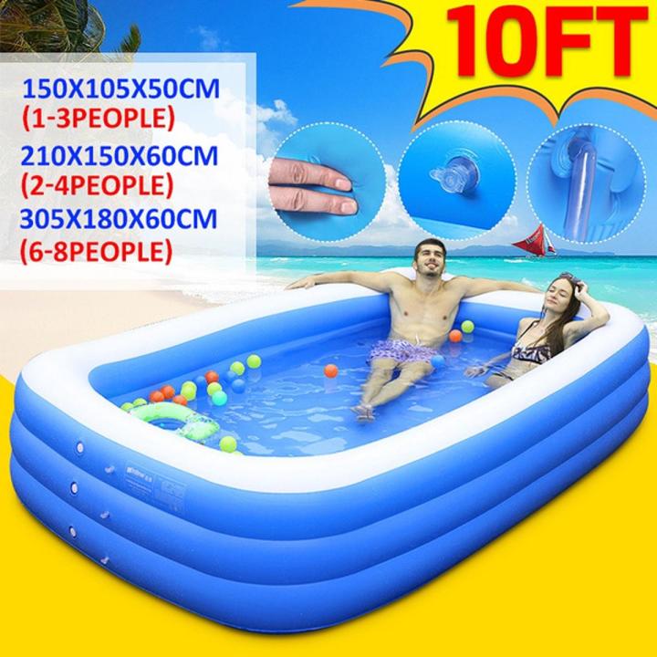 Inflatable pool for adults online