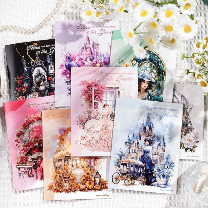 30%20Pcs/bag%20Garden%20Princess%20Series%20Stickers%20Journal%20Handbook%20DIY%20Decoration%20Scrapbook%20Album%20Collage%20Aesthetic%20Craft%20Art%20Sticker%20-%20Image%205