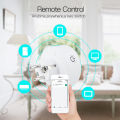 Tuya EU Wifi Smart Plug With Recording Power Function Mobile / Voice Control Smart Home Switch Socket.