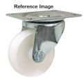 Nylon 4 Inches Caster Wheel Without Bearing & Without Lock. 
