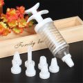 8pcs Cake Nozzles for Icing Syringe Mold Icing Piping Cream Syringe Tips Set Pen Bag Cake Decoration Tool.