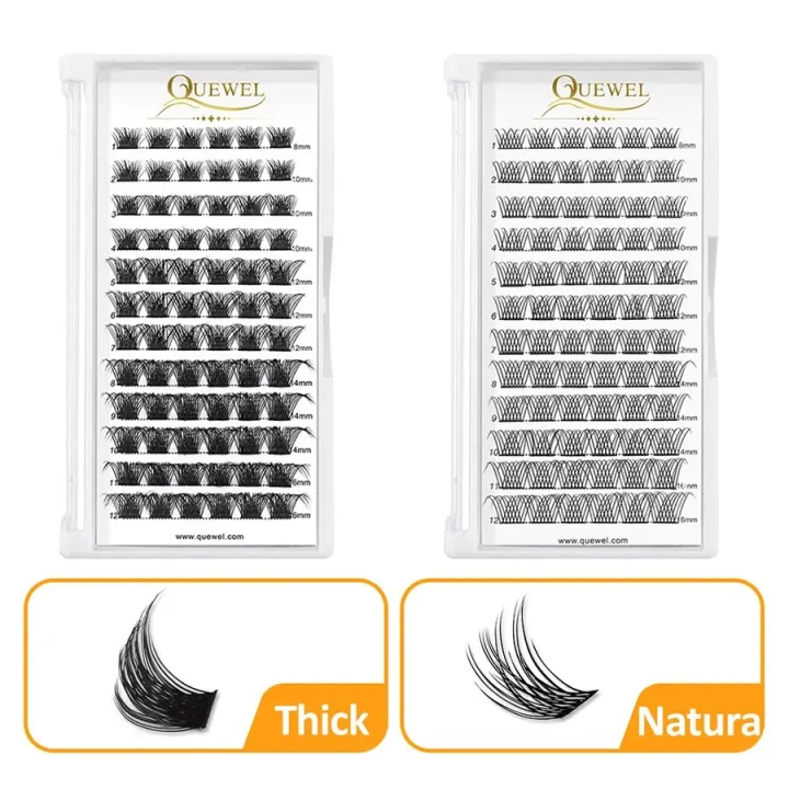 Quewel%20Lashes%20Clusters%2072%20Pcs%20DIY%20Eyelash%20Extensions%20Kit%20Bond%20and%20Seal%20Waterproof%20Long%20Lashting%20Segmented%20False%20Lash%20Glue%20Set%20-%20Image%202