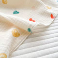 Muslin Squares Baby Gauze Cotton Printed Summer Blanket Swaddle Wrap Newborn Stuff Throw Blankets Baby Bedding Mulch. 