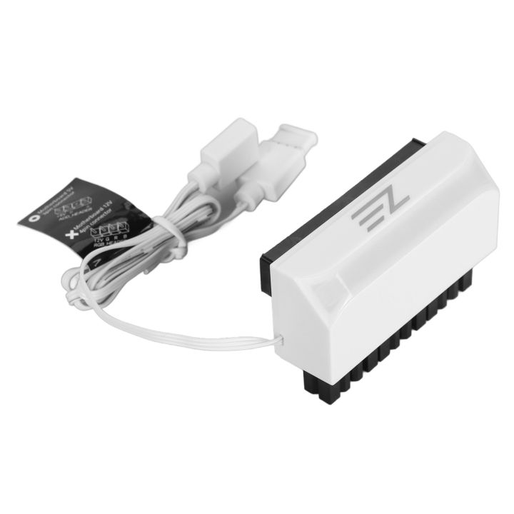 ATX%2024%20Pin%2090%20Degree%20ARGB%20Adapter%205V%203%20Pin%20ARGB%20Female%20to%20Male%20Power%20Connector%20Adapter%20for%20Computer%20Motherboard%20ATX%20Power%20Supply%20White%20-%20Image%202