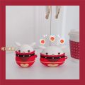 3D Earphone Cover Case for AirPods 1 2 Pro Dragon Shark Cartoon Headphone Cover for apple Air Pod Case Charging Box With Hook KEEMEEUYZO.