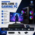 Intel Core i5 8GB RAM 128GB SSD Or 500GB HDD with 22 inch Monitor Desktop Computer Full Set – Fast Performance PC for Office & Home Use.