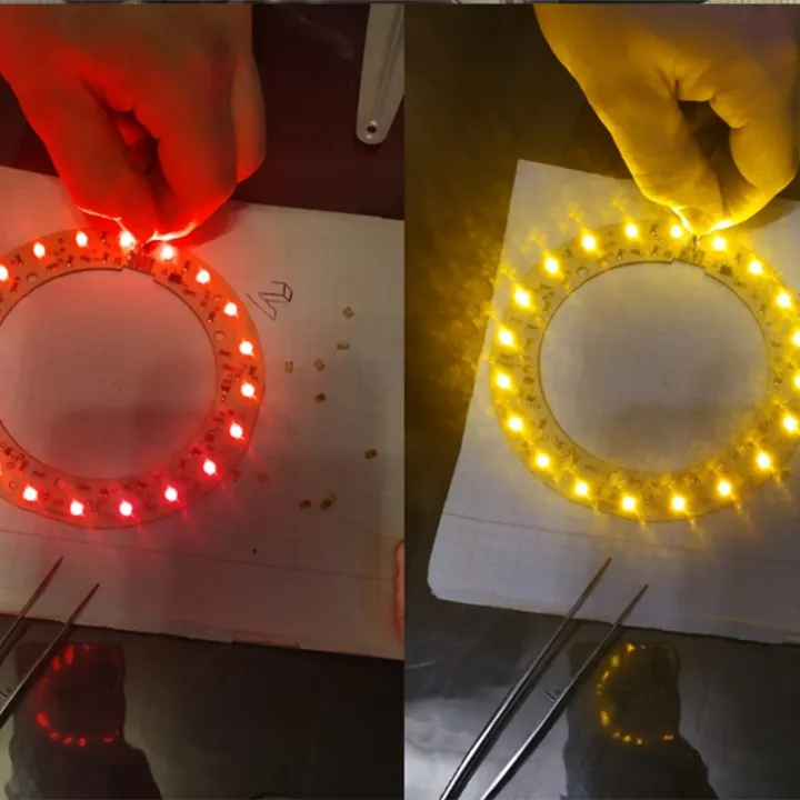 100PCS%203528%20Amber+Yellow%20PLCC-4%20Reverse%20Pole%20,617Nm+587Nm%20,%2050MA%202V%200.1W%20Bicolor%20SMD%20LED%20Lamps%20Light%20Beads%20LAYT67B%20-%20Image%207