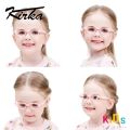 Kirka Optical Children Glasses Frames TR90 Flexible Kids Silicone Glasses Baby Eyeglass Kids Rubber Glasses Pink Unisex. 